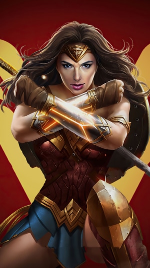 Wonder Woman from Games 4K