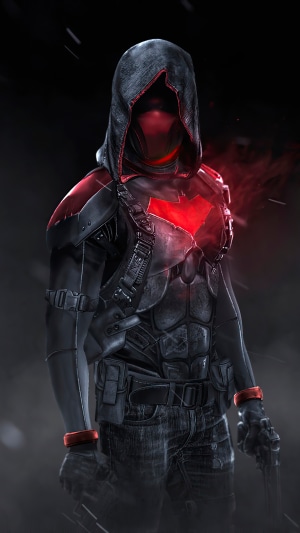 Red Hood from DC Comics artwork 4K