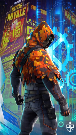 Character from Fortnite Battle Royale