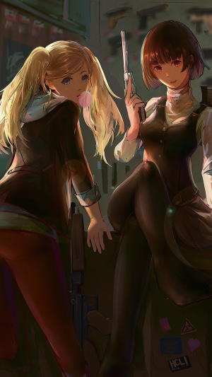Ann and Makoto from Persona 5