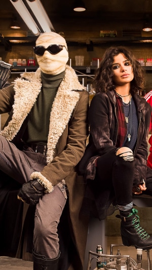 Robotman and Rita from Doom Patrol
