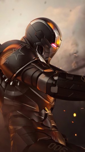 War Machine artwork 4K