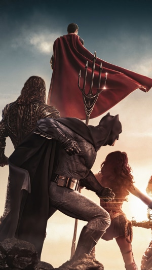 Justice League Superheroes Artwork 4K