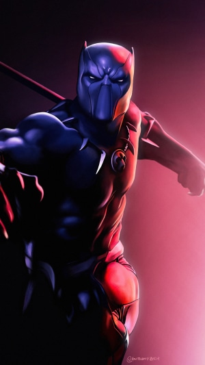 Black Panther artwork by Anthony Rich