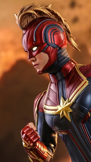 Captain Marvel from Marvel Comics 4K