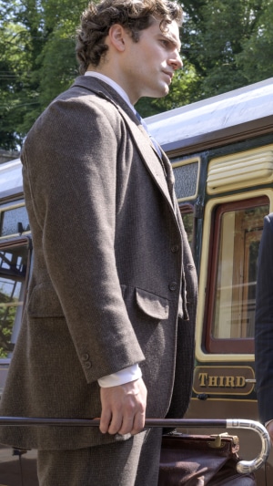 Henry Cavill as Sherlock Holmes in Enola Holmes