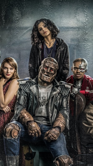 Doom Patrol characters in 4K