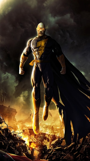 Black Adam from DC Comics artwork 4K