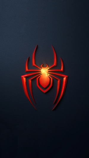 Spider-Man Miles Morales Logo 4K