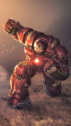 Hulkbuster Iron Man Artwork 4K
