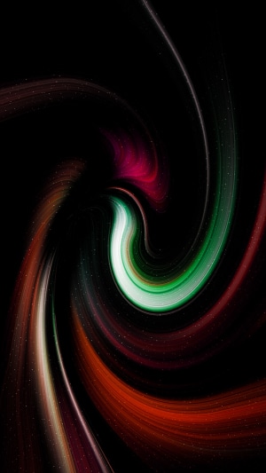 Abstract digital art with swirling colors