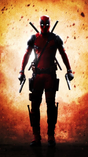 Deadpool with guns