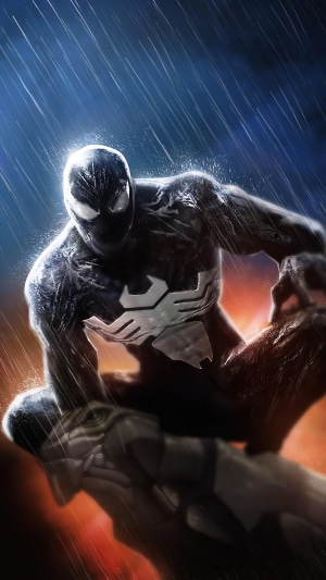 Venom from Spider-Man artwork 4K