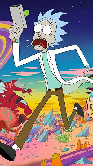 Rick Sanchez from Rick and Morty