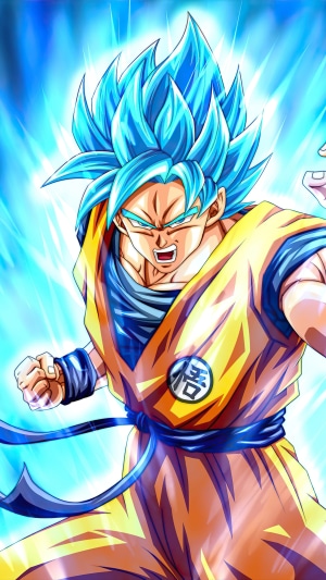 Goku Super Saiyan Blue from Dragon Ball Super
