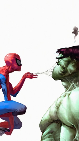 Spider-Man and Hulk 4K