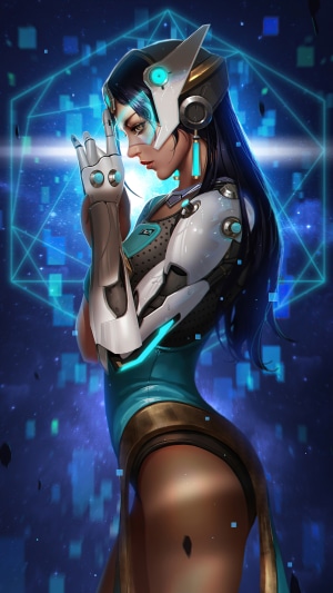 Symmetra from Overwatch 4K