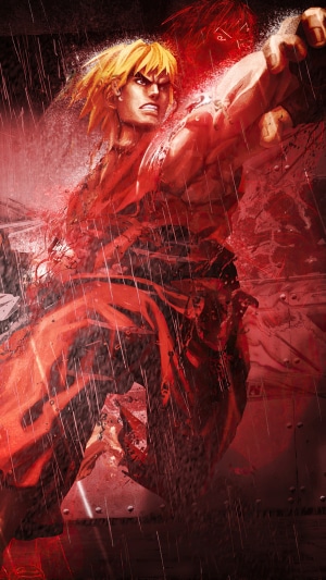 Ken Masters from Street Fighter 4K