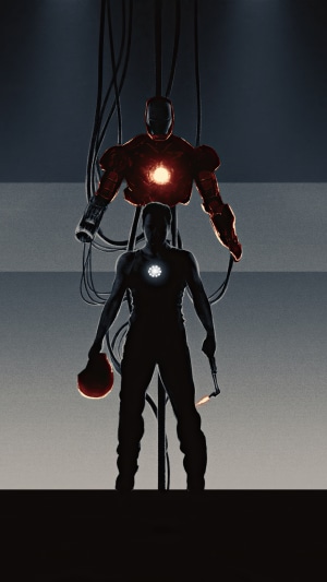Iron Man from Marvel Artwork 4K