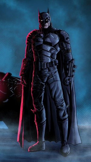 Batman artwork 4K