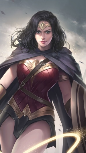 Wonder Woman artwork 4K