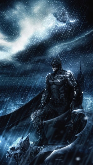 Batman in the Rain
