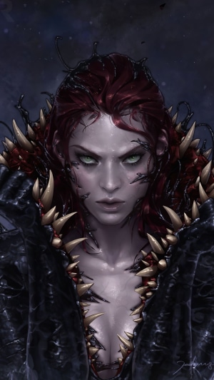 She-Venom from Marvel Comics artwork