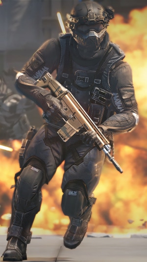 Soldier with rifle in Warface Breakout
