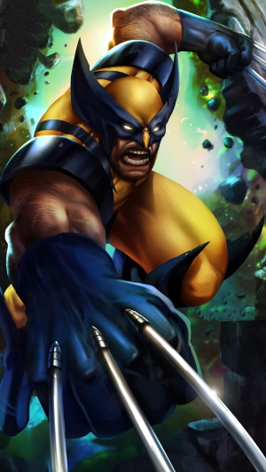 Wolverine artwork 4K