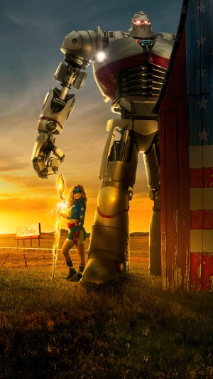 Stargirl and Robot from Stargirl TV Show 4K
