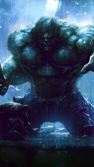 The Hulk artwork 4K