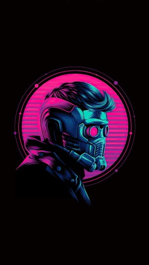 Star Lord artwork 4K