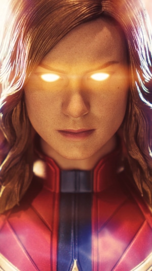 Captain Marvel from Marvel Comics 4K