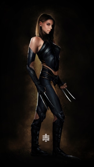 X-23 from Marvel Comics digital art