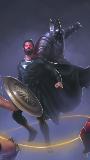Superman and Batman from DC Comics