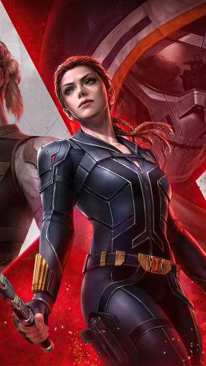 Black Widow from Marvel Future Fight 4K