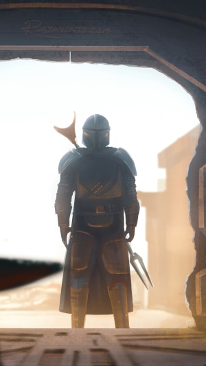 The Mandalorian from Star Wars