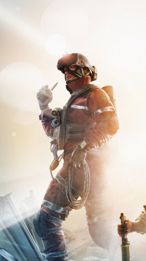 Thermite from Tom Clancy's Rainbow Six Siege