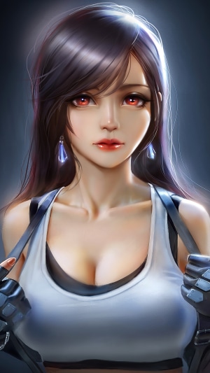 Tifa Lockhart from Final Fantasy VII 4K