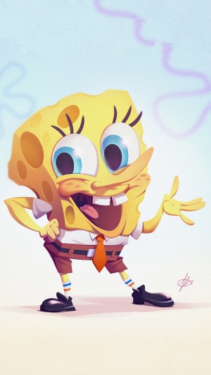 SpongeBob SquarePants digital art