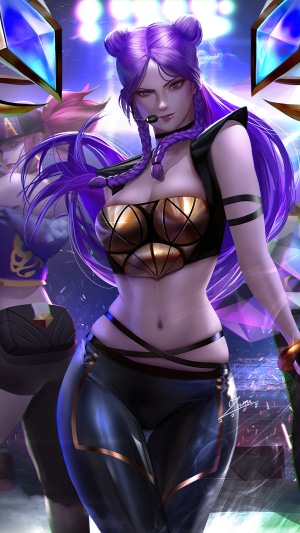 K/DA Akali from League of Legends