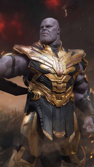 Thanos from Marvel Comics 4K