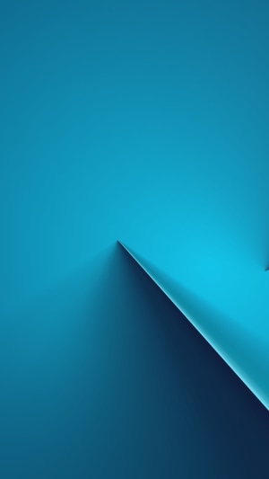Abstract blue digital art 4K