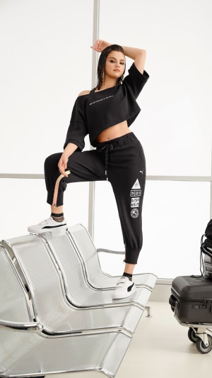 Selena Gomez in Puma athletic wear