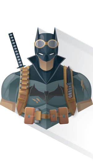 Batman artwork 4K