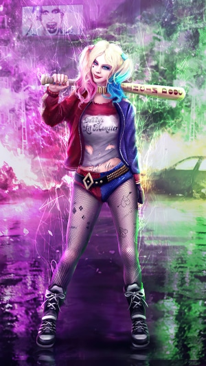 Harley Quinn from DC Comics artwork