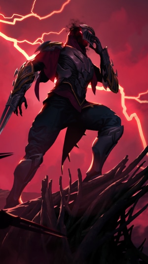 Zed from League of Legends 4K