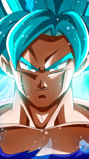 Goku Super Saiyan Blue from Dragon Ball Super