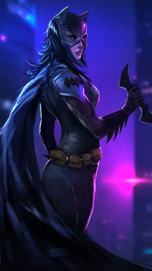 Batwoman from DC Comics artwork 4K
