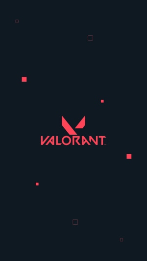 Valorant logo minimalism 4K